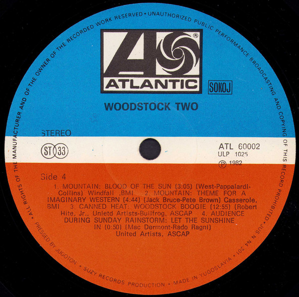 Various - Woodstock Two (2xLP, Album, RE)