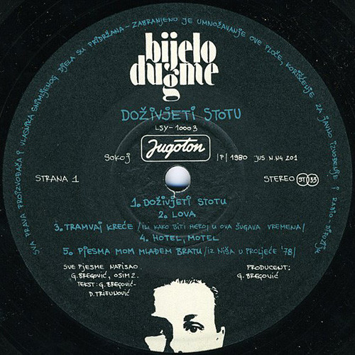 Bijelo Dugme - Doživjeti Stotu (LP, Album, 2 M)