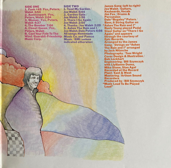 James Gang - James Gang Rides Again (LP, Album, RE)