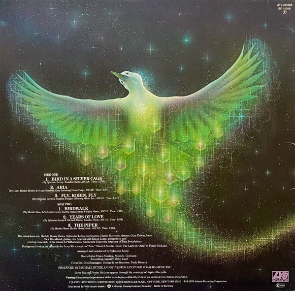 Herbie Mann - Bird In A Silver Cage (LP, Album)