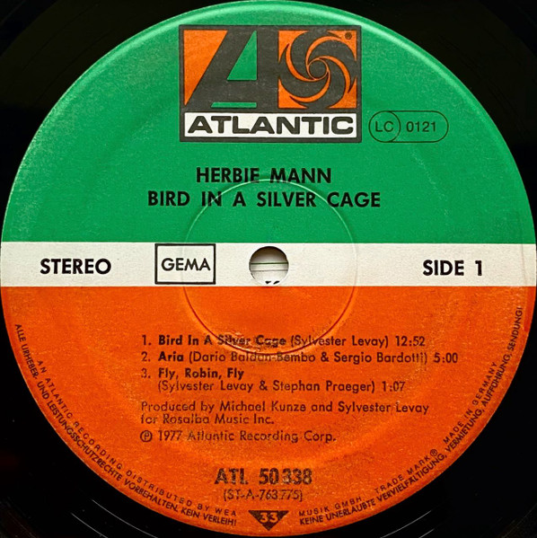 Herbie Mann - Bird In A Silver Cage (LP, Album)