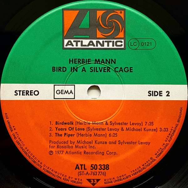 Herbie Mann - Bird In A Silver Cage (LP, Album)