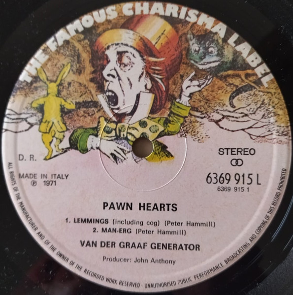 Van Der Graaf Generator - Pawn Hearts (LP, Album)
