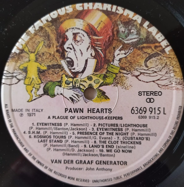 Van Der Graaf Generator - Pawn Hearts (LP, Album)