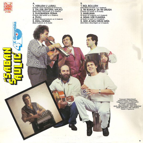 Šaban Šaulić - Kralj Boema Veruje U Ljubav (LP, Album)