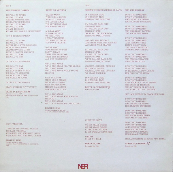 Death In June - 93 Dead Sunwheels (LP, Comp)
