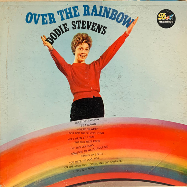 Dodie Stevens - Over The Rainbow (LP, Album, Mono, Ind)