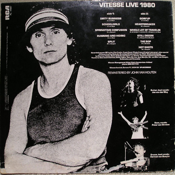 Vitesse (2) - Live 1980 (LP, Album)