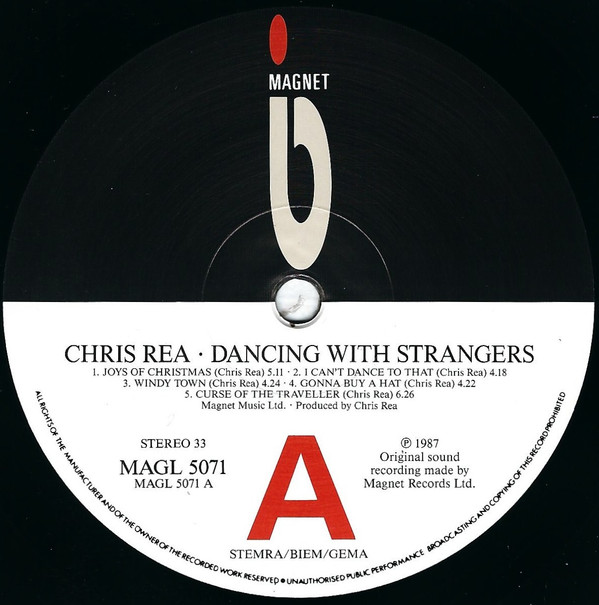 Chris Rea - Dancing With Strangers (LP, Album)