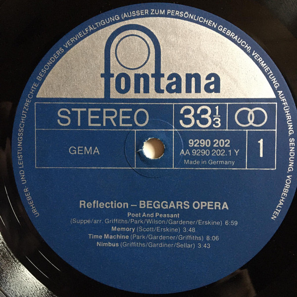 Beggars Opera - Reflection (LP, Comp)
