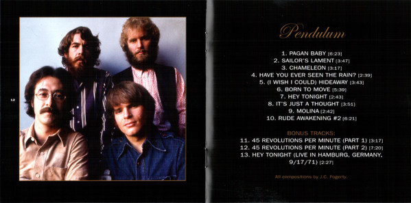 Creedence Clearwater Revival - Pendulum (CD, Album, RE, RM, EDC)