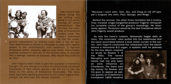 Creedence Clearwater Revival - Pendulum (CD, Album, RE, RM, EDC)