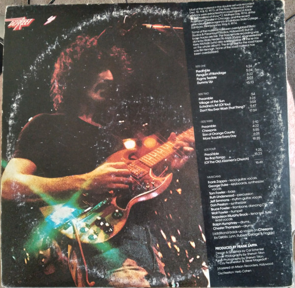 Zappa* / Mothers* - Roxy & Elsewhere (2xLP, Album)