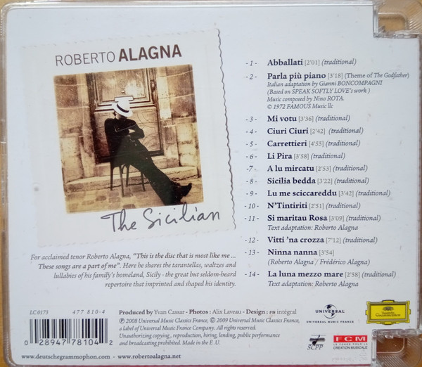 Roberto Alagna - The Sicilian (CD)