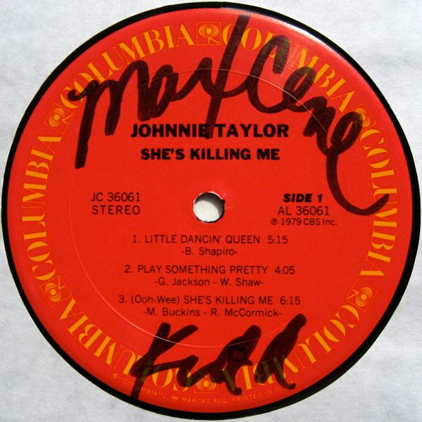 Johnnie Taylor - She's Killing Me (LP, Album)