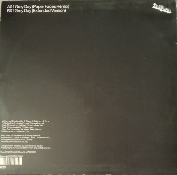 Zoot Woman - Grey Day (12