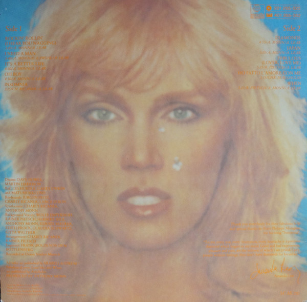 Amanda Lear - Diamonds For Breakfast (LP, Album)