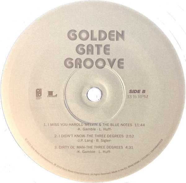 Various - Golden Gate Groove (The Sound Of Philadelphia Live in San Francisco 1973) (2xLP, Album, RSD, Ltd, RE)