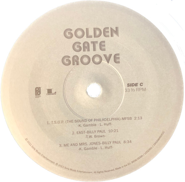 Various - Golden Gate Groove (The Sound Of Philadelphia Live in San Francisco 1973) (2xLP, Album, RSD, Ltd, RE)