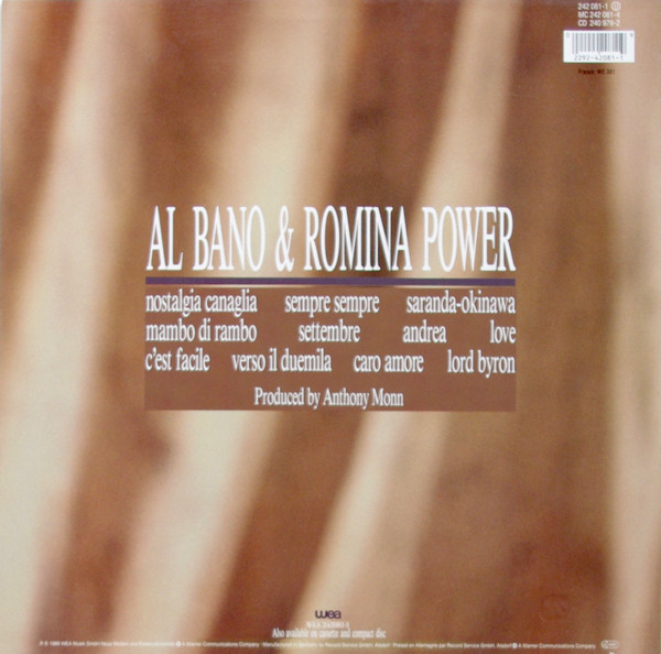 Al Bano & Romina Power - Sempre Sempre (LP, Album)