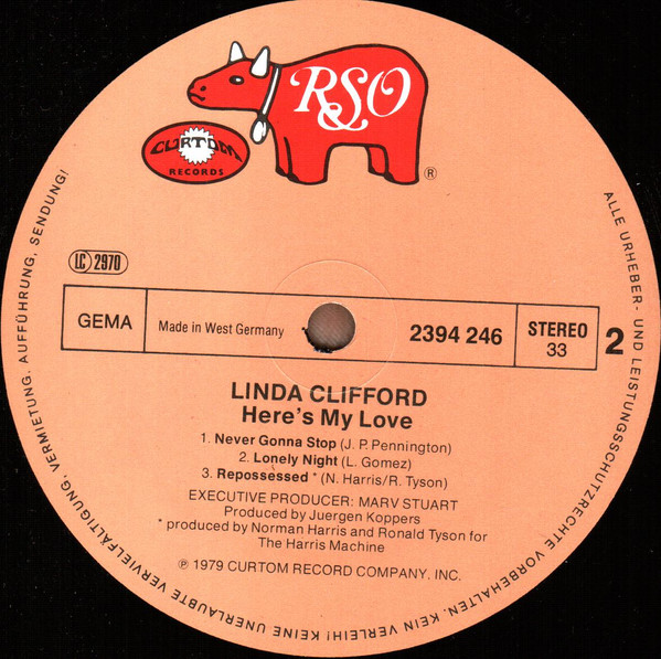 Linda Clifford - Here's My Love (LP, Album)