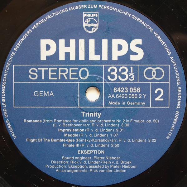 Ekseption - Trinity (LP, Album, Gat)