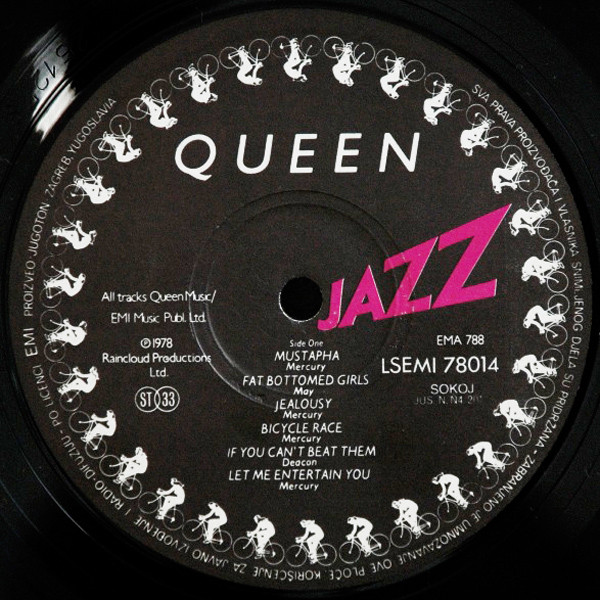 Queen - Jazz (LP, Album, Gat)