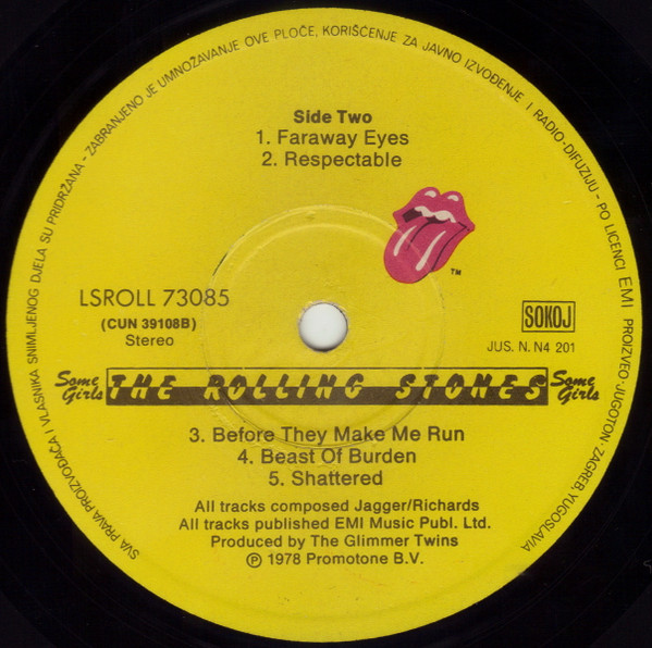 The Rolling Stones - Some Girls (LP, Album)
