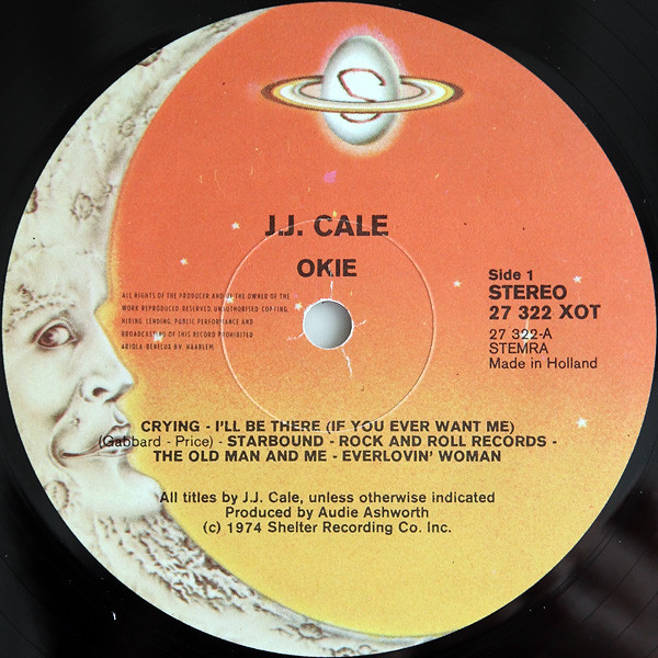 J.J. Cale - Okie (LP, Album, RE)