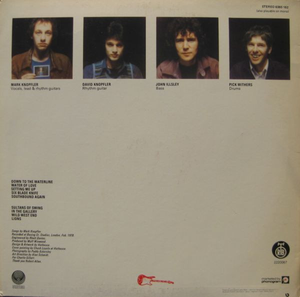Dire Straits - Dire Straits (LP, Album, RE)