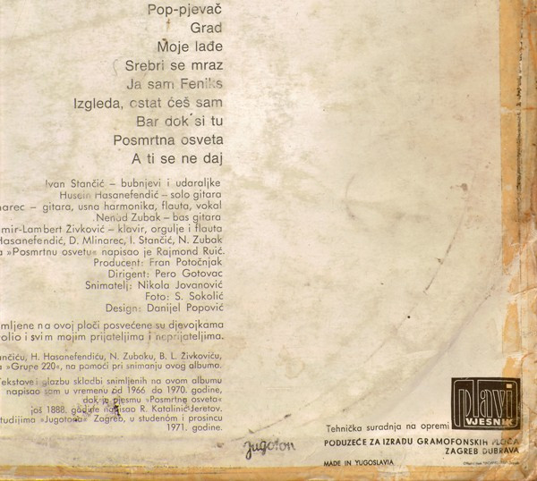 Drago Mlinarec - A Ti Se Ne Daj (LP, Album)