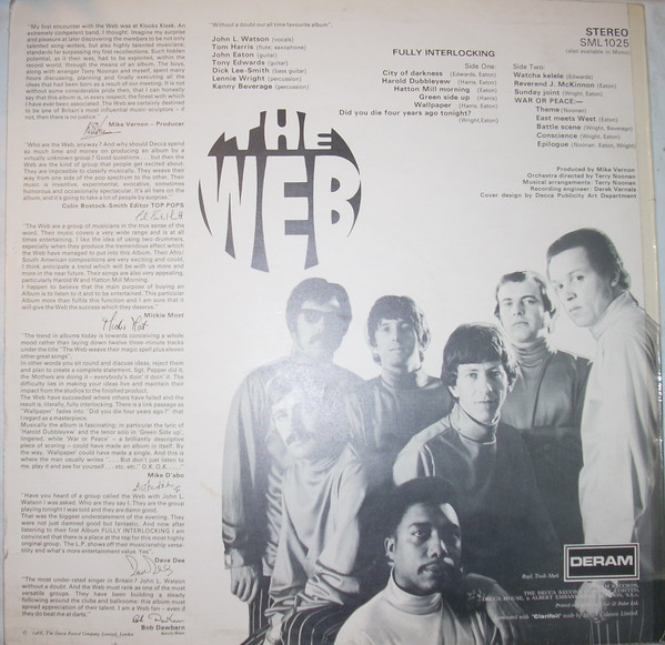 The Web - Fully Interlocking (LP, Album)