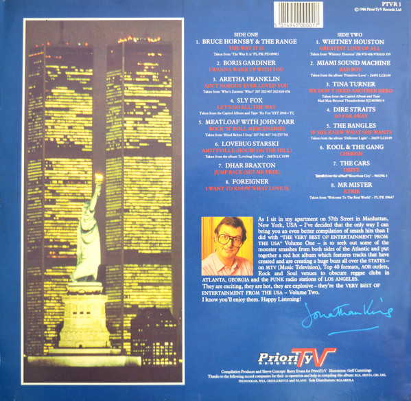 Various - The Very Best Of Entertainment From The USA (Volume Two) (LP, Comp)