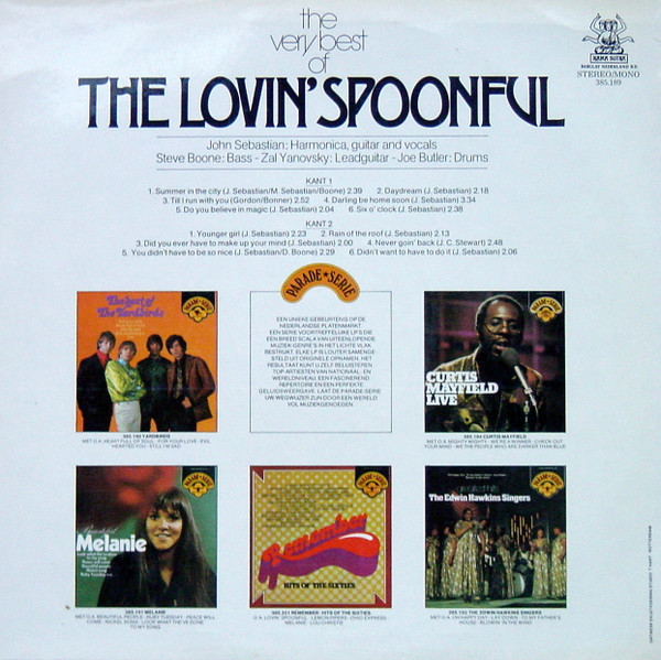 The Lovin' Spoonful - The Very Best Of The Lovin' Spoonful (LP, Comp)