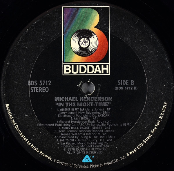 Michael Henderson - In The Night-Time (LP, Album, Ter)