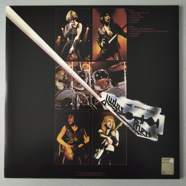 Judas Priest - British Steel (LP, Album, Club, RE, 180)