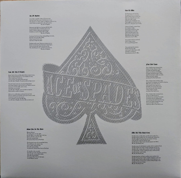 MotÃ¶rhead - Ace Of Spades (LP, Album, RE, 180)