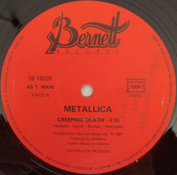 Metallica - Creeping Death (12