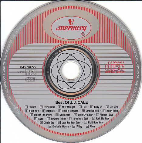 J.J. Cale - Best Of J.J. Cale (CD, Comp)
