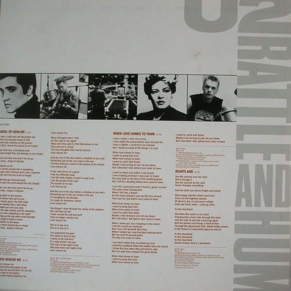 U2 - Rattle And Hum (2xLP, Album)