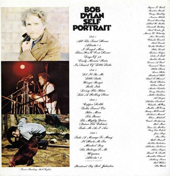 Bob Dylan - Self Portrait (2xLP, Album, RE, Gat)
