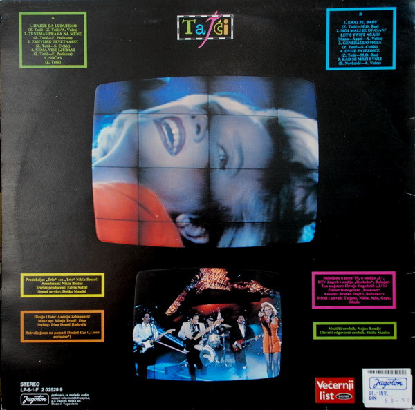 Tajči - Hajde Da Ludujemo (LP, Album)