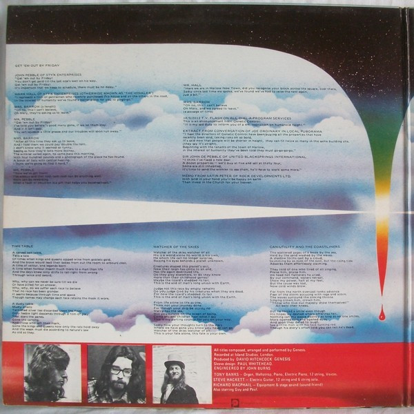 Genesis - Foxtrot (LP, Album, RE, Gat)