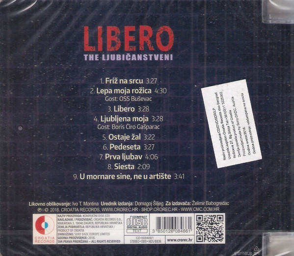 The Ljubičanstveni - Libero (CD, Album)