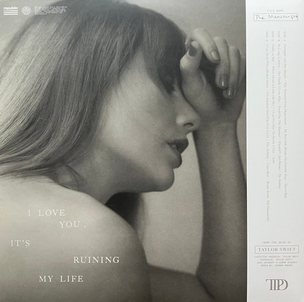Taylor Swift - The Tortured Poets Department (2xLP, Album, Cle)