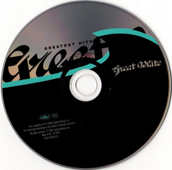 Great White - Greatest Hits (CD, Comp, RE, RM)
