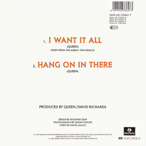 Queen - I Want It All (7