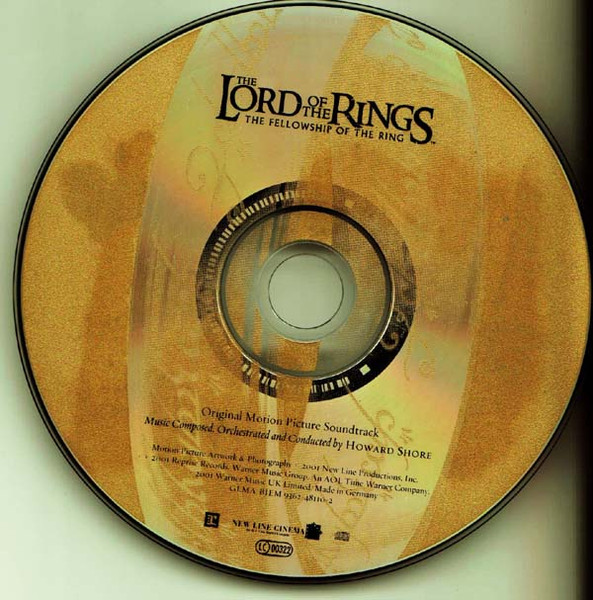 Howard Shore - The Lord Of The Rings: The Fellowship Of The Ring (Original Motion Picture Soundtrack) (CD, Album, Enh)