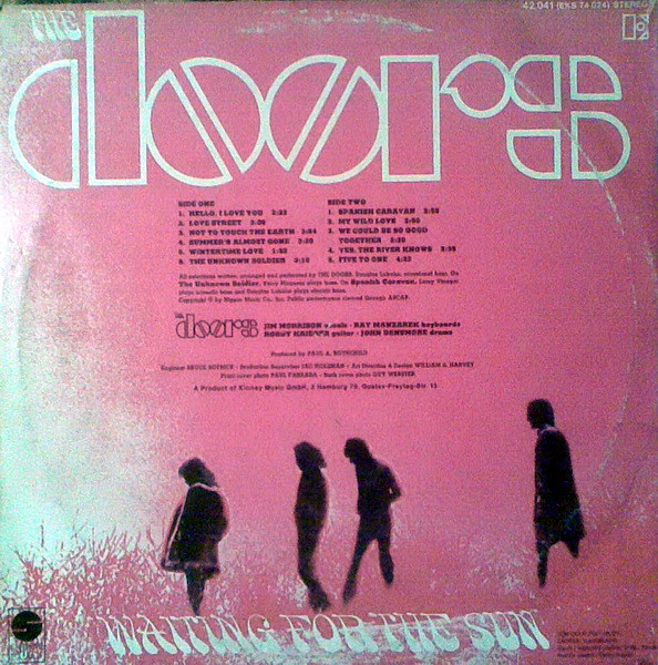 The Doors - Waiting For The Sun (LP, Album, RE)