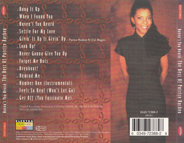 Patrice Rushen - Haven't You Heard - The Best Of Patrice Rushen (CD, Comp)